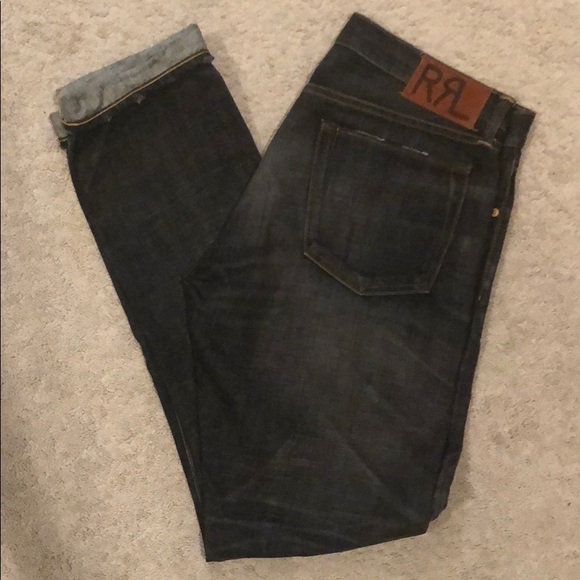 rrl slim narrow jeans